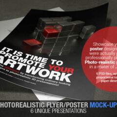 Photorealistic Flyer/Poster Mock-Up